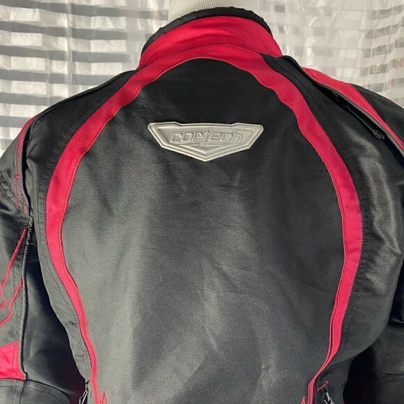 Cortech Black/Pink LRX Series 3 Textile Motorcycle Jacket - Picture 5 of 12